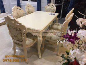Bộ Bàn Ăn Tân Cổ Điển 04