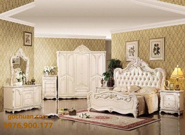 giường ngủ tân cổ điển