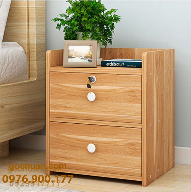 tủ hộc kéo gỗ sồi
