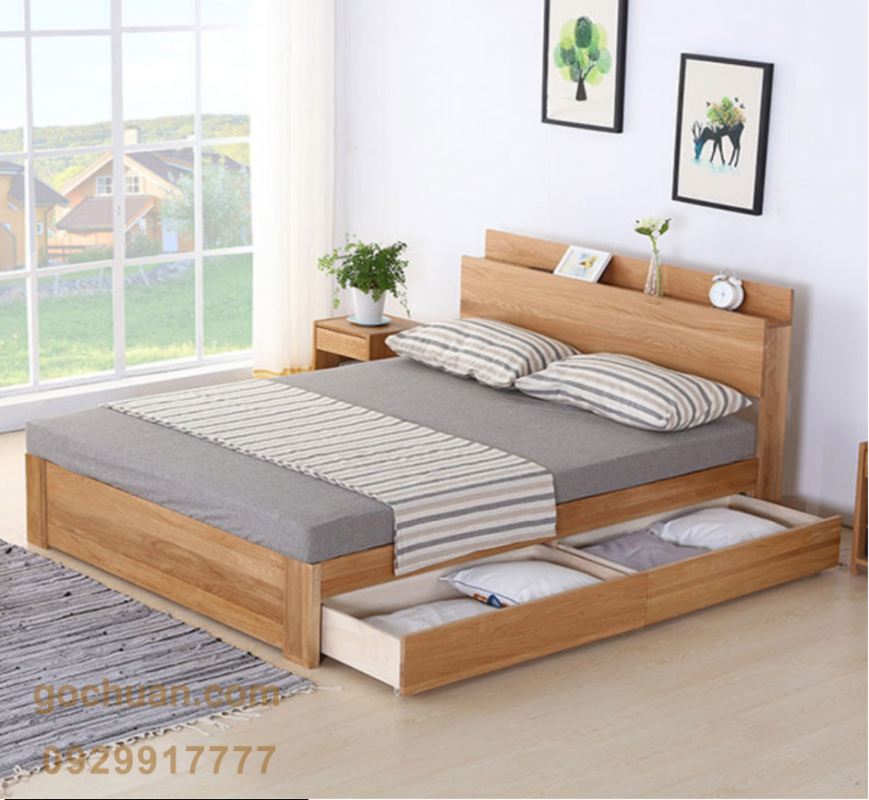 Giường ngủ có hộc kéo