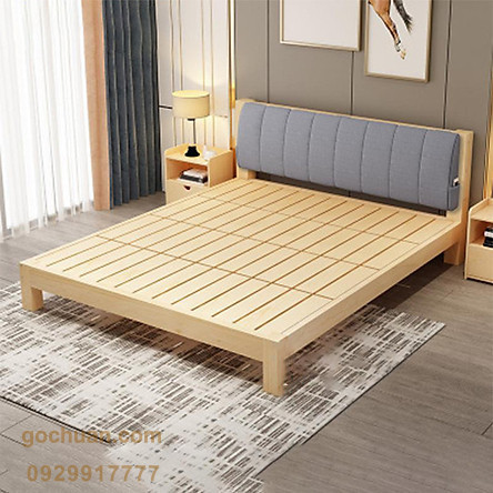 giường ngủ gỗ sồi