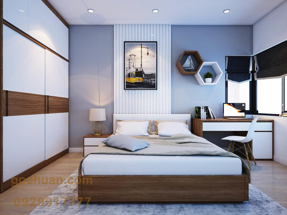 bộ phòng ngủ gỗ công nghiệp