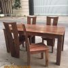 Bàn ăn gỗ óc chó 01