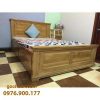 Giường Ngủ Gỗ Sồi Mỹ Hộc Pano