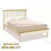 Giường Ngủ Trắng Nóc Sồi Nan