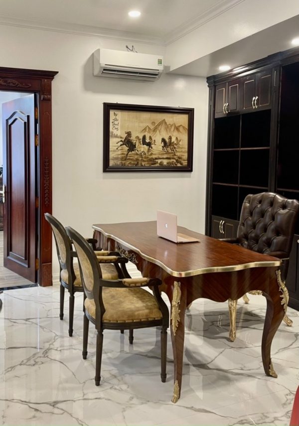 Bộ bàn làm việc Tân cổ điển