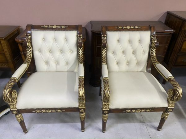 Set bàn ghế da bò 220822