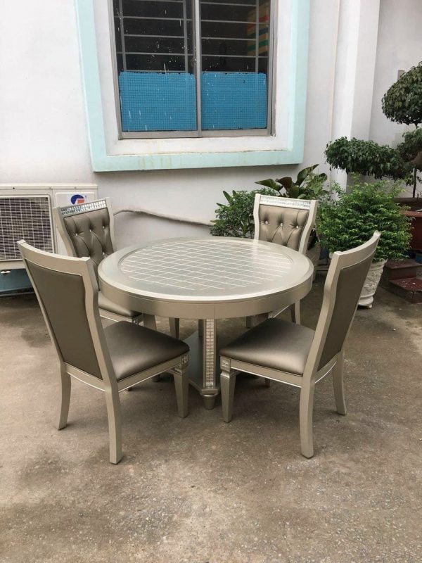 Bàn tròn ánh kim xuất khẩu Châu Âu