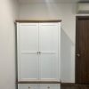 Tủ Áo Trắng Nóc Sồi Mỹ 2 cánh